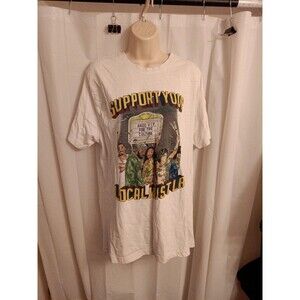 MENS 100% AUTHENTIC AKOO WHITE T-SHIRT SIZE XXLarge